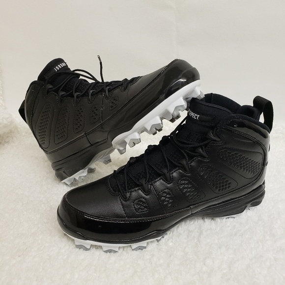 jordan 9 baseball cleats metal